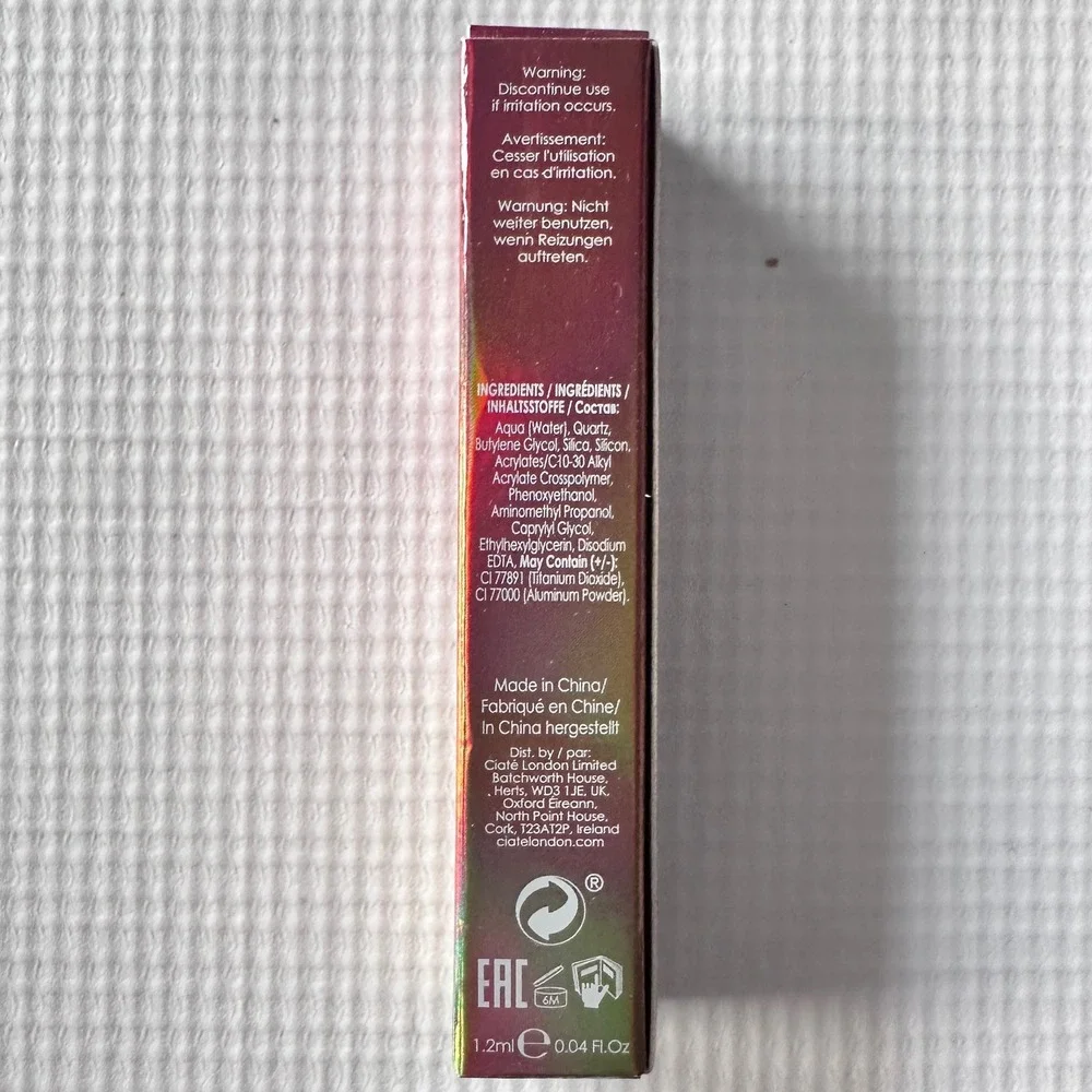 Ciate London Shadow Flip Multi-Chromatic Liquid Eyeshadow Ember MINI 1.2ml NEW